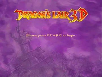 Dragons Lair 3D Return To The Lair (USA) screen shot title